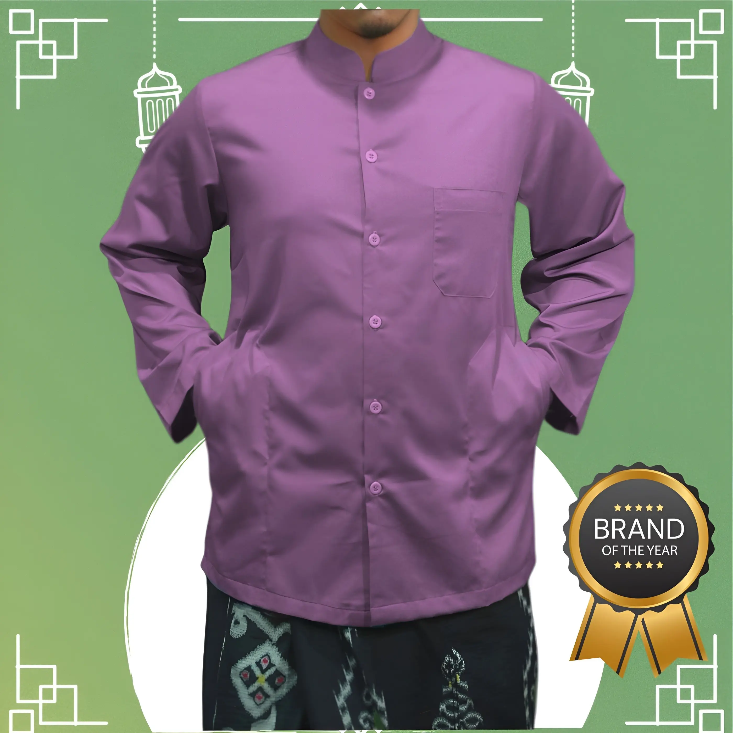 BAJU KOKO PRIA POLOS BIG SIZE TERBARU#BAJU MUSLIM#BAJU KEMEJA#BAJU JUMBO#BAJU MUSLIM Katun Panjang
