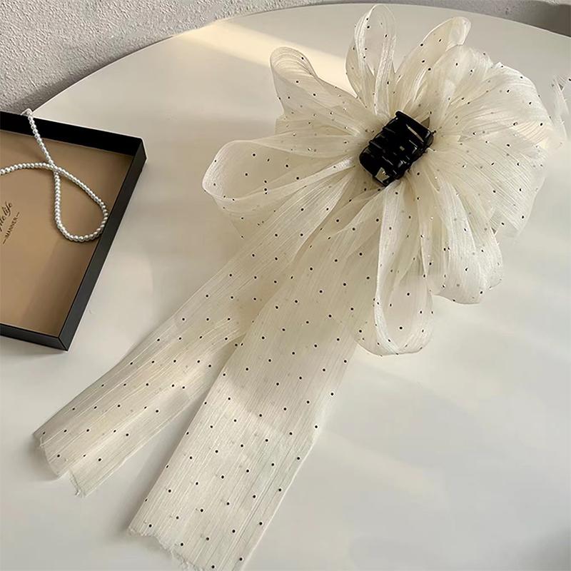 Product Introduction of Kẹp Tóc Nơ Lớn Thời Trang Cho Nữ, Kẹp Tóc Càng Cua, Mũ Đội Đầu Thanh Lịch Siêu Thanh Lịch, Phụ Kiện Tóc Ngọt Ngào 15