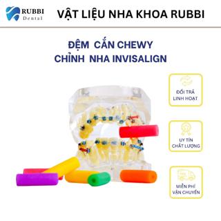Cục cắn khay chỉnh nha chewy - Chỉnh nha INVISALIGN, hàm duy trì, khay niềng răng dụng cụ