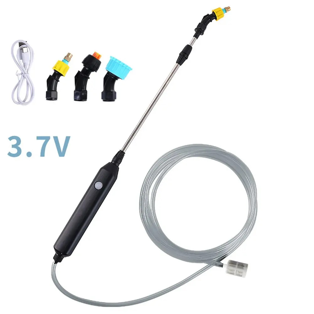 Electric Sprayer Watering Flowers Gardening Electric Water Spray Tools with Pipe
