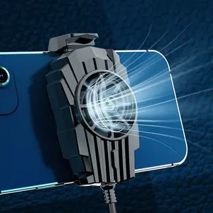 Cooling Pad G6 Kipas Pendingin HP Gaming Radiator Fan Mini Bahan ABS Premium Tahan Lama Cocok untuk Semua HP Plug and Play 5V USB