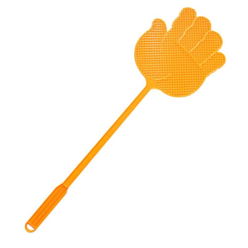 Product Introduction of 1/6 Creative Palm Fly Swatter Manual Model Plastic Fly Swatter Mosquito Swatter Lengthened Thickened Large Anti-mosquito Swatters 29