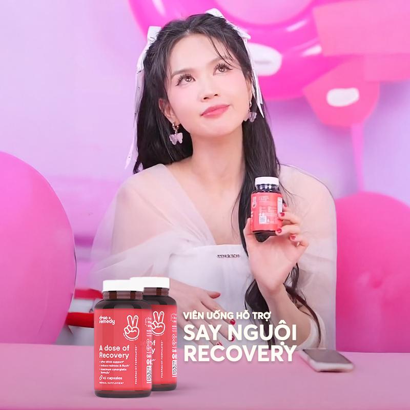 [MUA 2 TIẾT KIỆM] Combo 2x Hũ -Viên Hỗ trợ Say nguội RECOVERY - Hỗ trợ giải rượu bia, hỗ trợ chuyển hóa và đào thải đồ uống có cồn nhanh hơn - sáng tỉnh táo, hỗ trợ bảo vệ gan và giảm triệu chứng ửng đỏ, chóng mặt, buồn nôn cho người lớn 18 tuổi trở lên 7