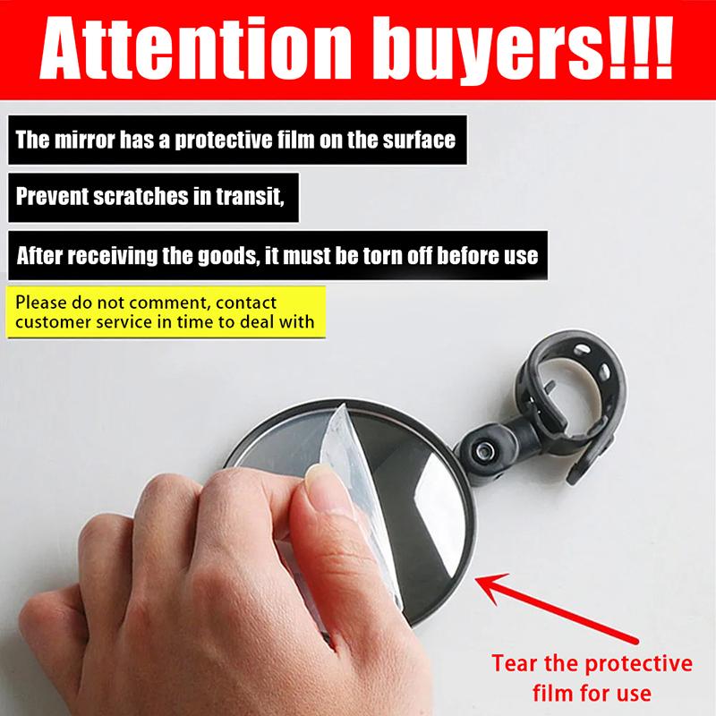 Product Introduction of Bicycle Rearview Mirror Wide Angle Convex Mirror Bicycle Rearview Mirror Mountain Bike Rearview Mirror Electric Bike Rearview Mi 19