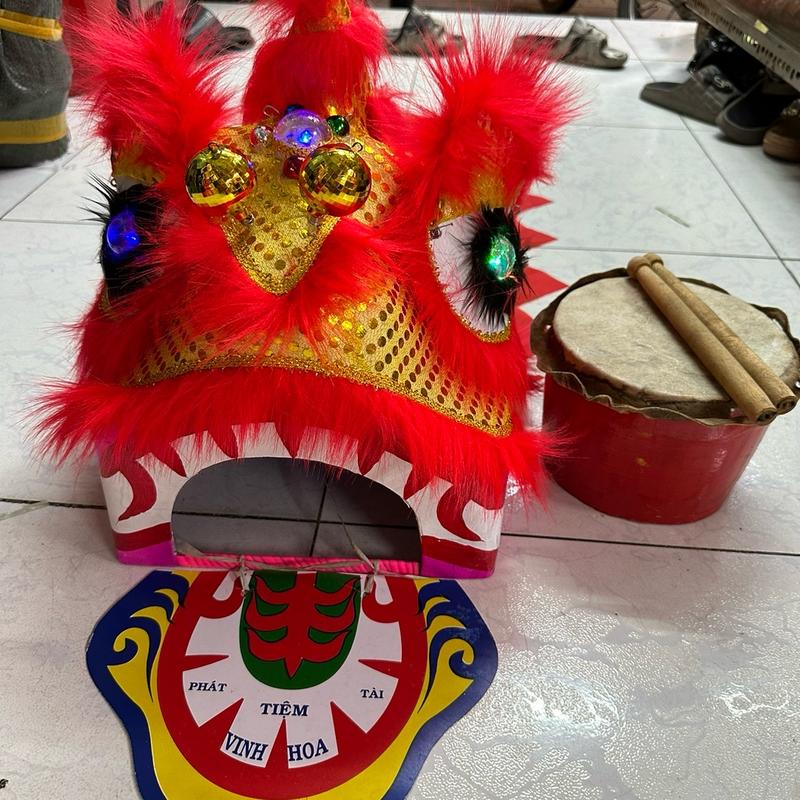 Combo múa lân kèm trống bé 5-10 tuổi