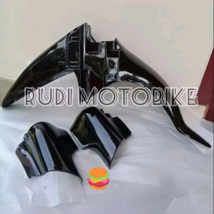 SLEBOR SPAKBOR DEPAN DAN TUTUP SOK JUPITER Z NEW BURHAN WARNA HITAM