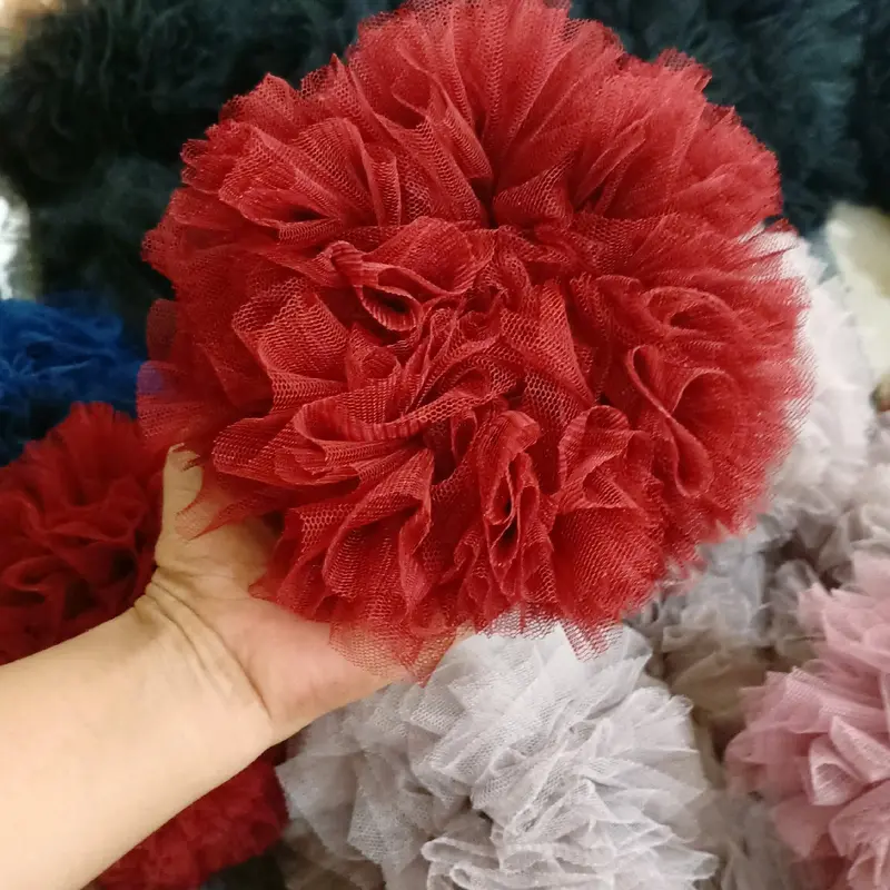 MEDIUM cepol hijab anti pusing,scrunchie tile.ikat rambut Katun kuncir rambut 3