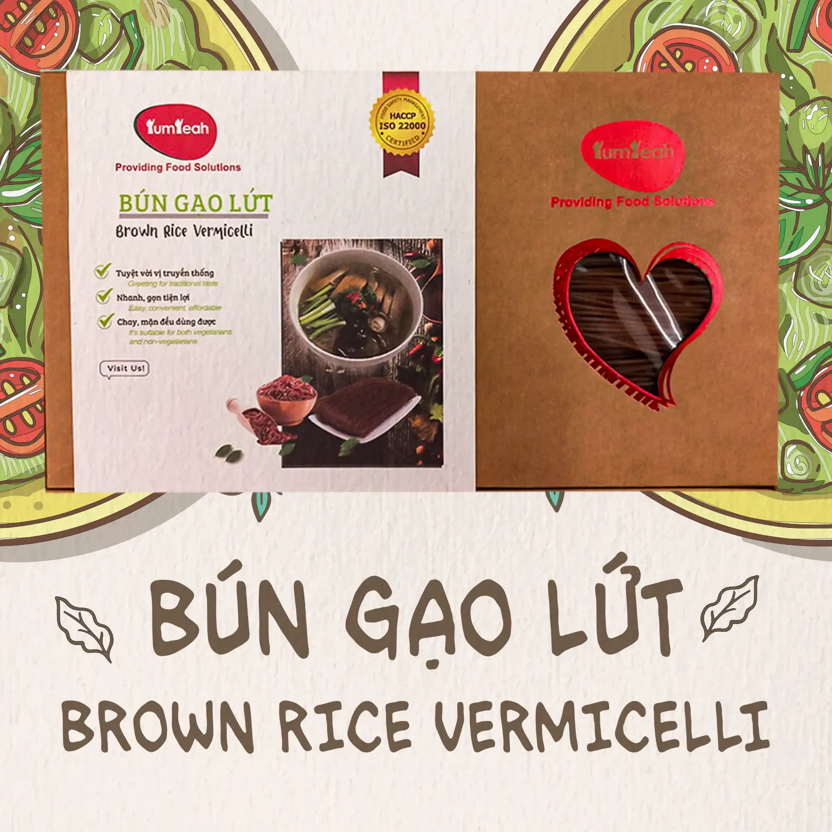 BÚN GẠO LỨT 400gr (hàng xuất khẩu)