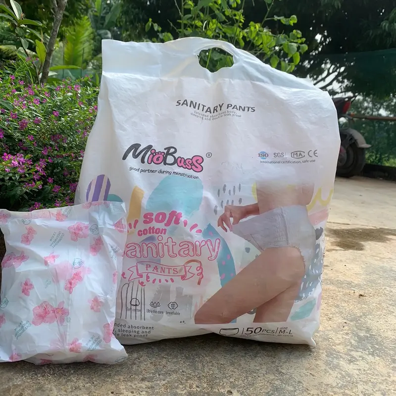 Combo 50 miếng băng vệ sinh phụ nữ dạng quần Miobuss Tampon 0