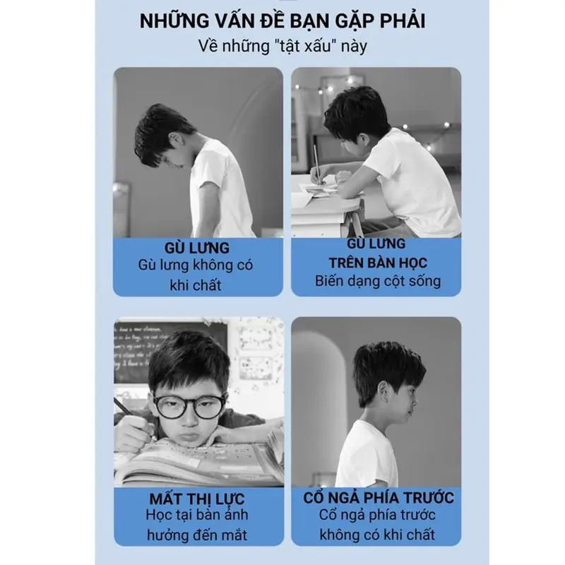 Đai Nẹp Cổ Chỉnh Sửa Tư Chống Gù Chống Cận chống mỏi cổ 2