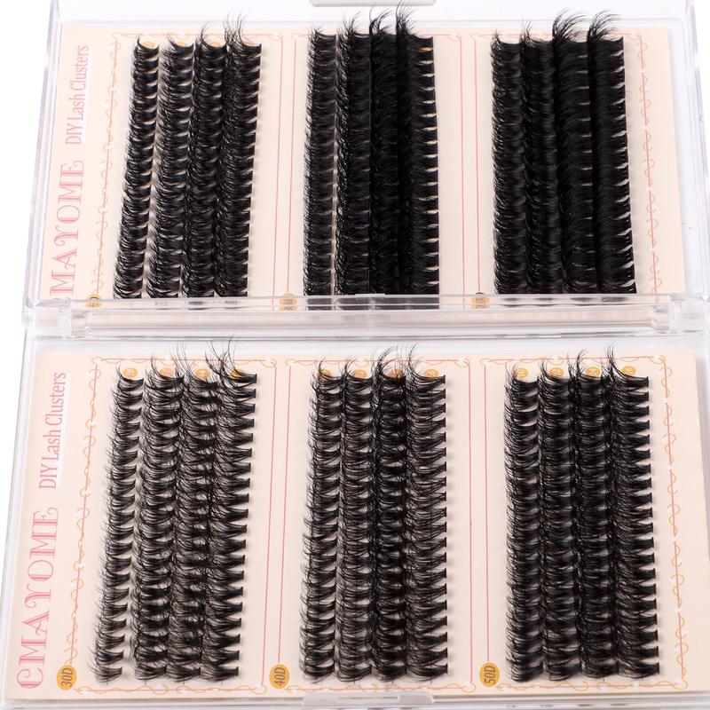 Natural Look Eyelash Extensions Kit, 464pcs Mixed Length Individual False Eyelashes with Tools, Professional Eye Makeup Accessories for Women & Girls 4
