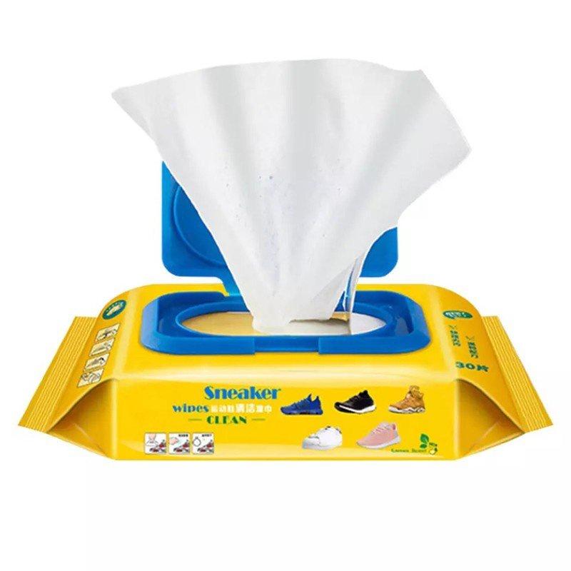 Khăn giấy ướt lau giày Sneaker Wipes Clean siêu sạch 3