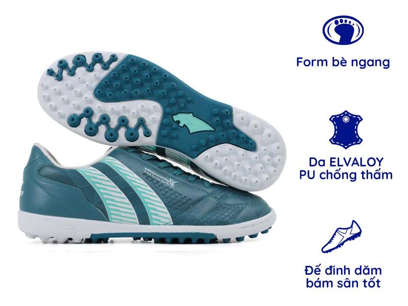 Giày bóng đá Pan Vigor X Thunder TF (tặng kèm tất thể thao) sân cỏ nhân tạo