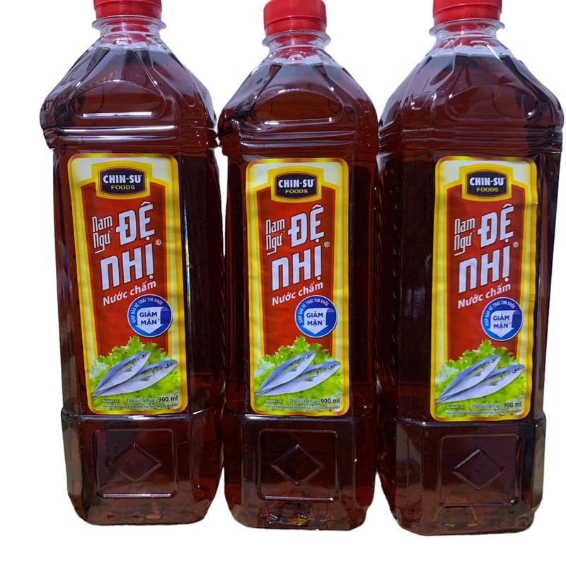 Combo 3 chai nước mắm Nam Ngư đệ nhị 900ml/ chai Nước Sốt Gia Vị Gia Vị