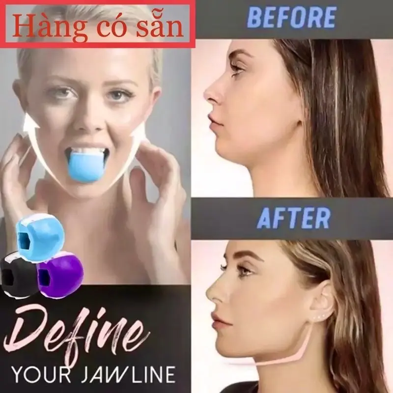 Bóng nhai tập cơ hàm (cao su cắn)