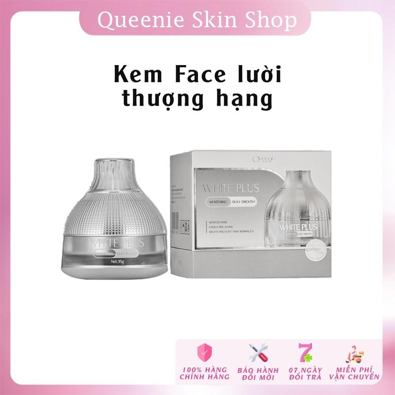 Queenie skin Kem face lười thượng hạng hỗ trợ  dưỡng da trắng hồng MẪU MỚI Collagen Làm Đẹp Da Làm Đẹp Da Dưỡng Ẩm Da Chăm Sóc Da Skincare Nữ Women