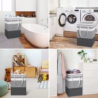 Gambar U-Living Keranjang Baju Kotor Laundry Bag Tempat Penyimpanan Cucian Dapat Dilipat STB013 - Keranjang Baju dari U-Living Official Store Kota Bekasi 2 Tokopedia