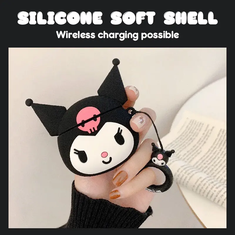 1 SET TWS i12 + CASE Headset Nirkabel Universal i12 TWS INPODS Bluetooth Earphone 3D Kartun Karakter Lucu HIFI Earbud Stereo Karakter lucu TWS Wireless 6