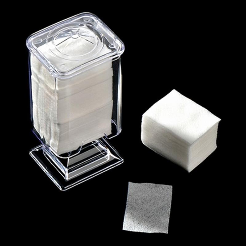 Product Introduction of Makeup Cotton Pad Box Nail Art Remover Paper Wipe Holder Container Storage Case 24
