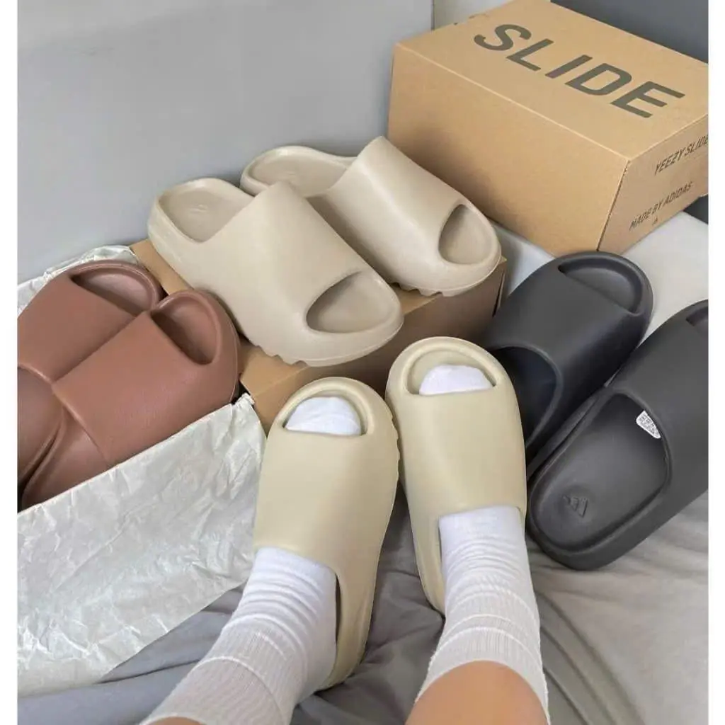 Dép bánh mỳ vân nhám đế răng cưa 4cm, Dép form tôn dáng đi êm phù hợp với mọi phong cách