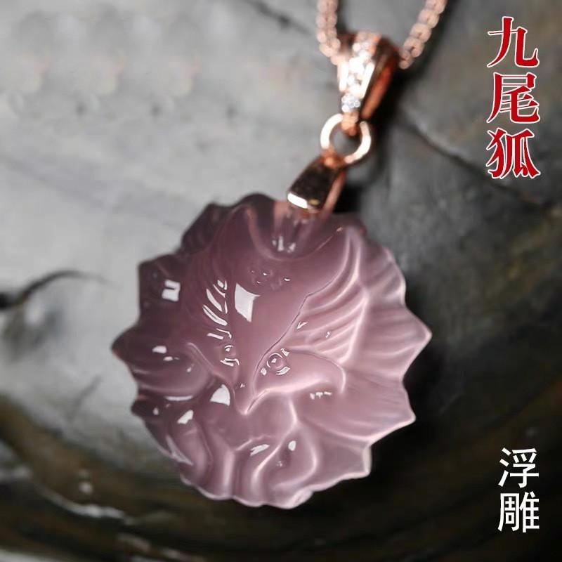 [HÀNG CAO CẤP] MẶT DÂY CHUYỀN HỒ LY AQUAMARINE HỒNG CỰC PHẨM   TẶNG KÈM DÂY VÀ HỘP GẤM ĐẸP 4