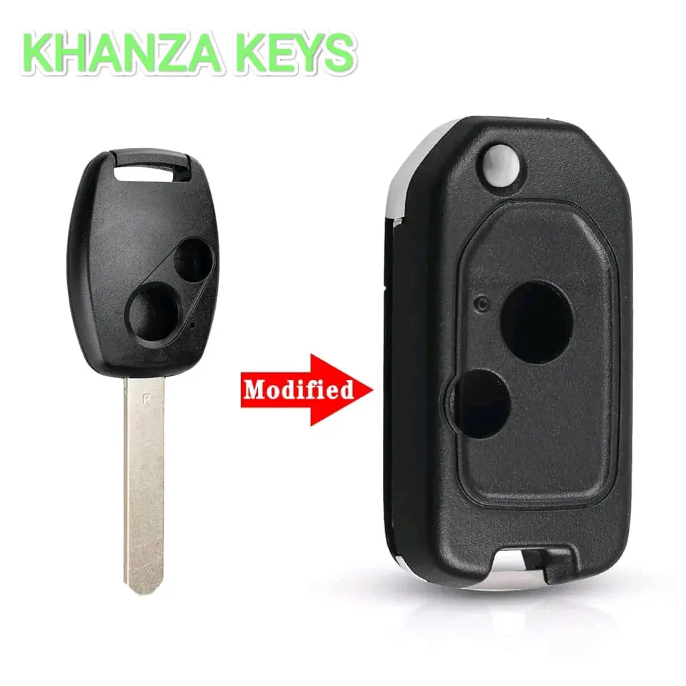 Modifikasi Casing flip key model lipat Honda brio mobillio brv crv jazz city Kunci
