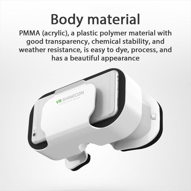 G05 3D VR SHINECON Glasses Headset Headmounted Virtual Reality Adjustable VR Glasses for 4.7 6.3inches Android Smart Phones - Image 4