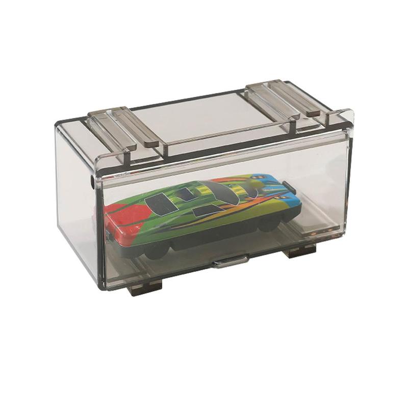 Product Introduction of Transparent Assembly Car Model Organizer Toy Car Model Box Organizer Boutique Display J0W4 20