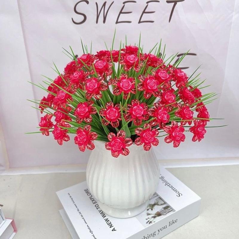 Set vật liệu làm bình hoa nhựa trang trí nhà diy craft Decor Decor Phòng S0292