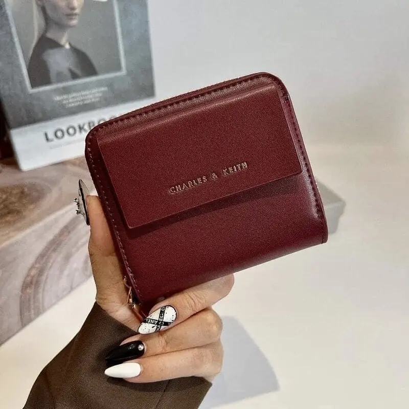 Ví CNK mini mẫu mới Ví nữ cnk ck6 full box 479 - ZENI.STORE Wallet Da Hình Chữ Nhật