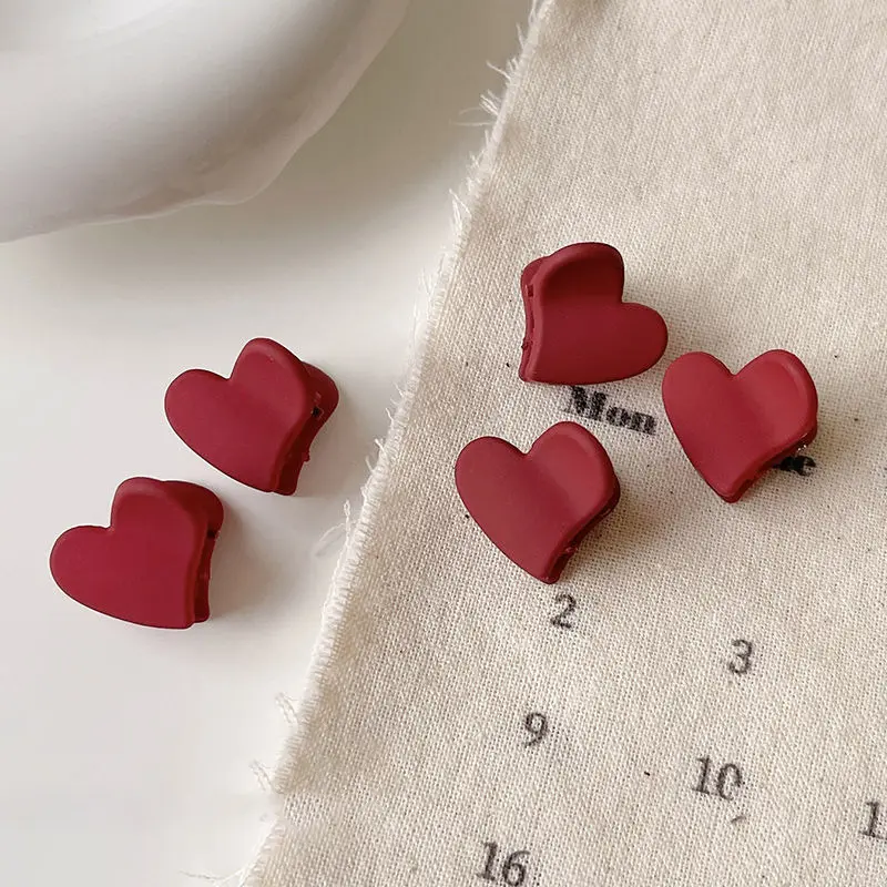 Kẹp Tóc, Cỡ Nhỏ Kẹp Tóc Nhỏ Nhám Kẹp Tóc Trẻ Em, Dễ Thương Và Ngọt Ngào, Thời Trang Và Đơn Giản, Mặt Nhẵn, Thích Hợp Cho Phụ Nữ Và Trẻ Em Gái, Với Dây Mảnh Kim Loại Đuôi Ngựa, Phụ Kiện Không Đường May, Cho Tóc, Women Voi 6