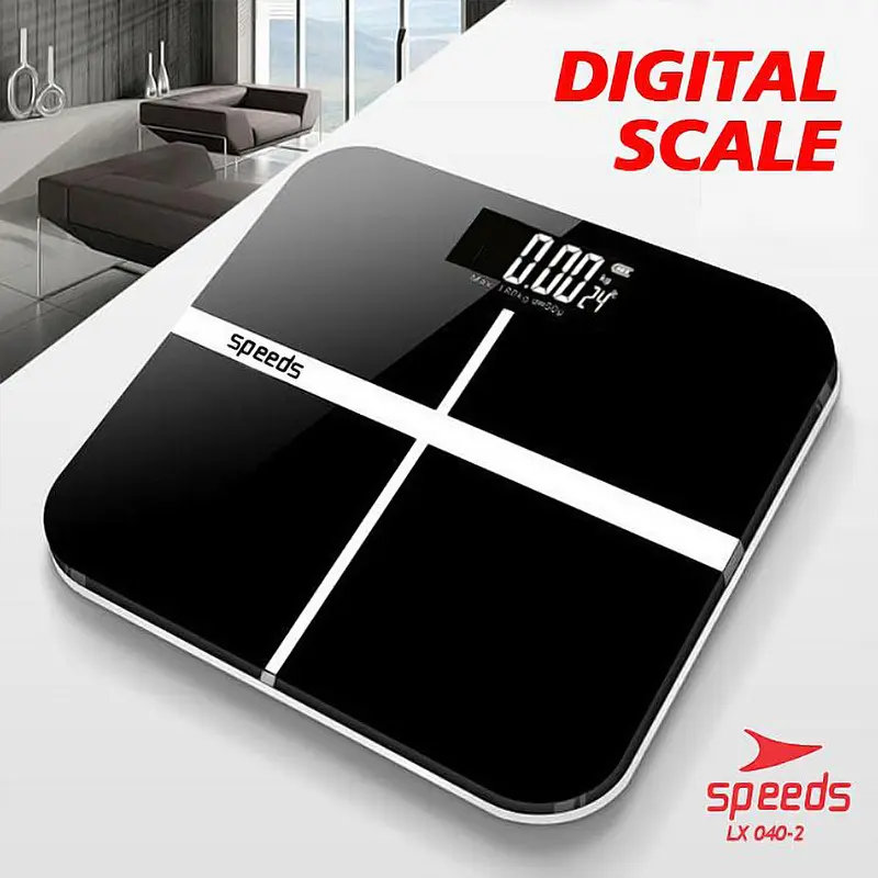 SPEEDS Timbangan Badan Digital 180kg 040-1-9 0