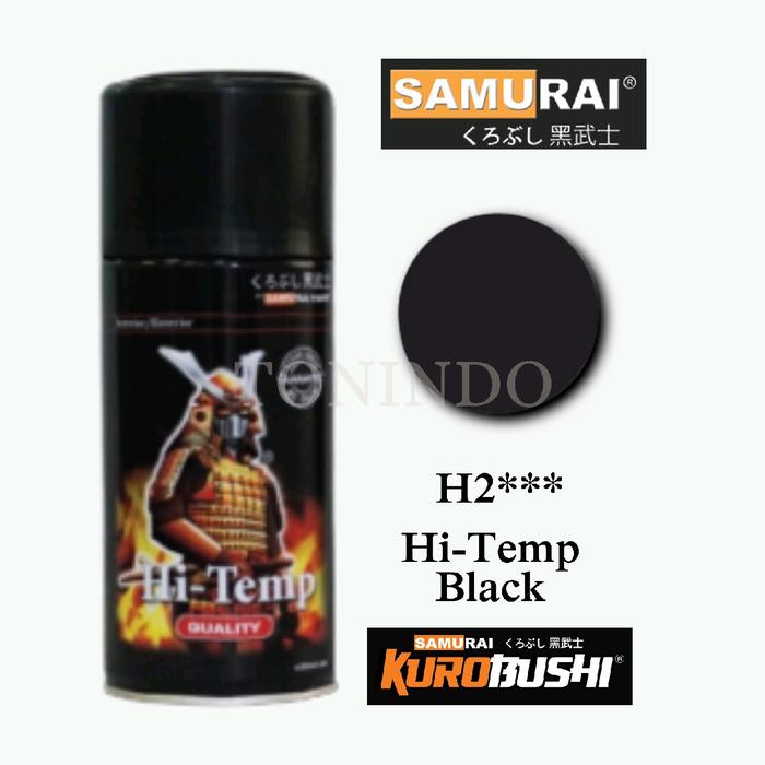 Gambar Cat Semprot Samurai Paint Kurobushi Hi-Temp Tahan Panas 300ml dari Tonindo Kab. Sidoarjo 5 Tokopedia