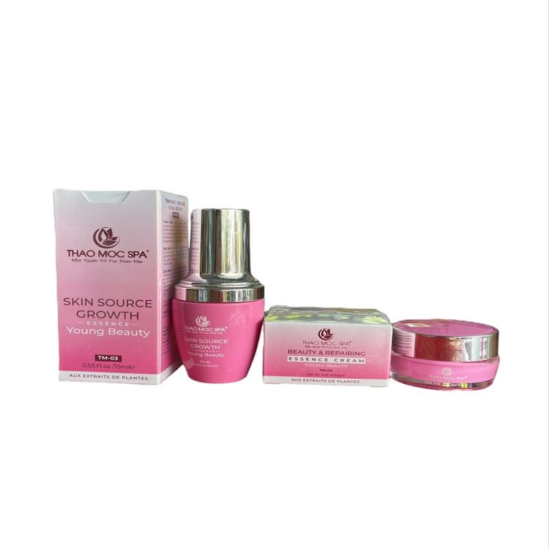 Thảo Mộc Spa . SKIN SOURCE & REPAIRING .Combo kem (nhỏ )Hỗ Trợ Phục Hồi Da