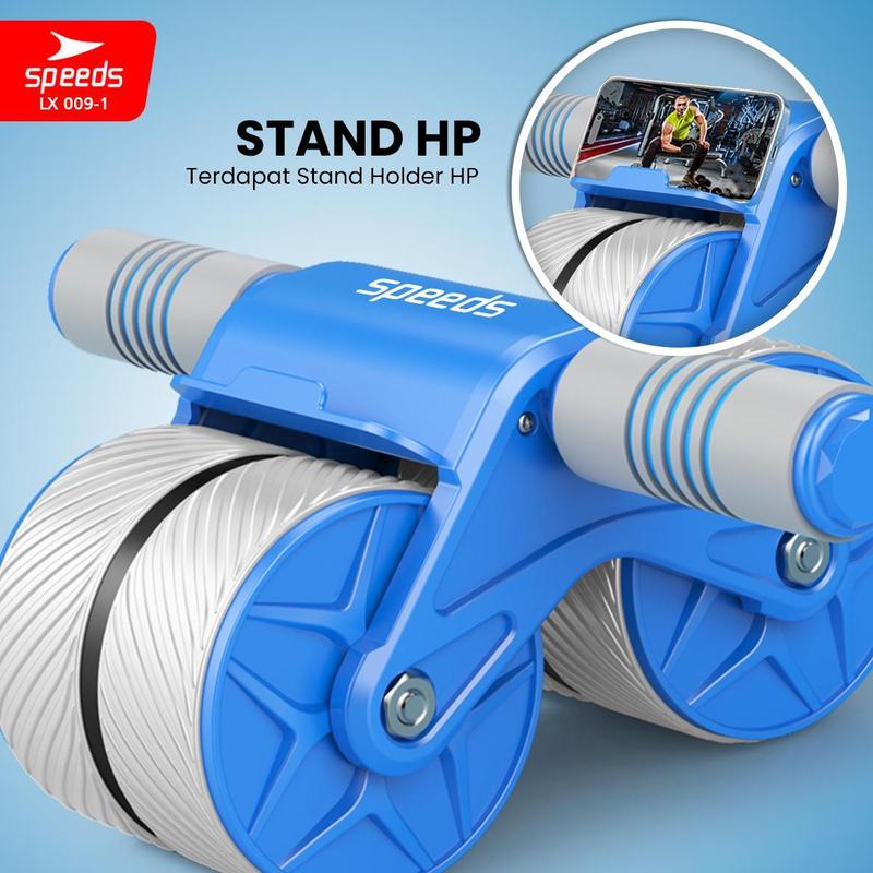 SPEEDS Ab Wheel Roller Rebound  Minimalis Penyangga 009-1/BIRU/ 1