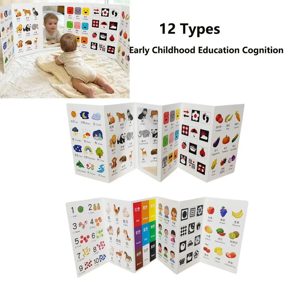 Visual Aid Double Sided Cognitive Card Vertical Screen Animal Theme ...