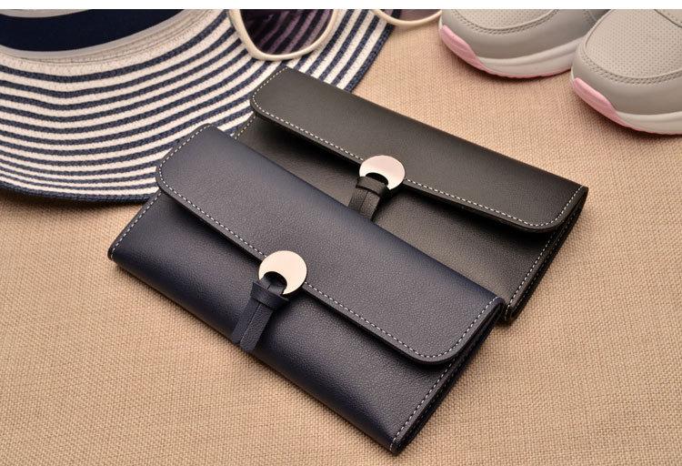Product Introduction of New Fashion Long Women Wallets High Quality PU Leather Women's Purse and Wallet Design Lady Party Clutch Female Card Holder 17
