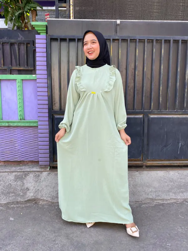 GAMIS SAMIRA TERBARU BAHAN CRINKLE Airflow 6