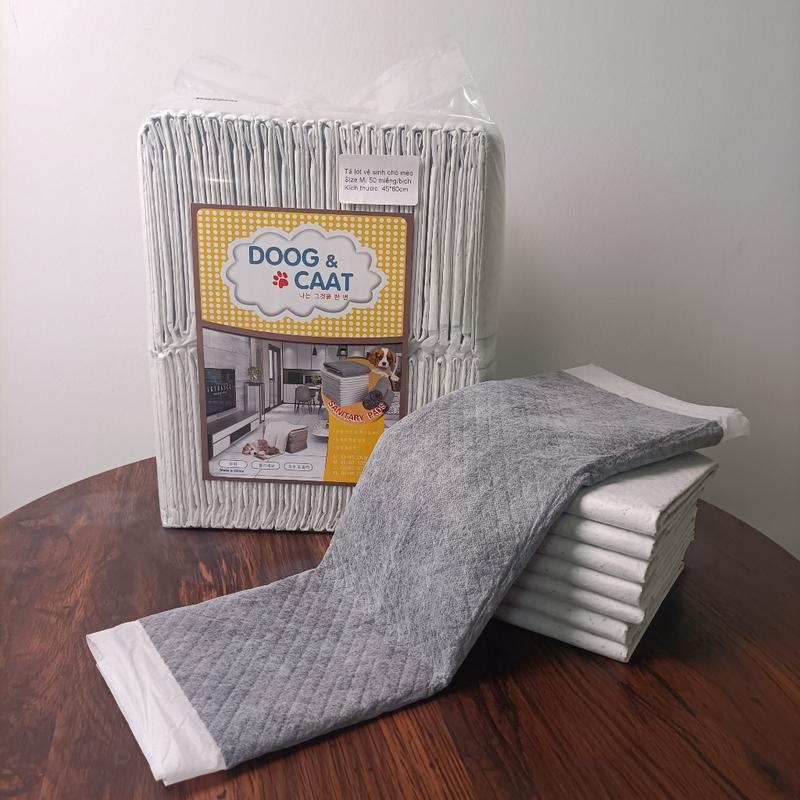 SHIP HỎA TỐC -Tã lót than hoạt tính mùi cafe cho thú cưng thấm hút cao - Lót carbon mùi cafe cho thú cưng - Tã lót chó mèo