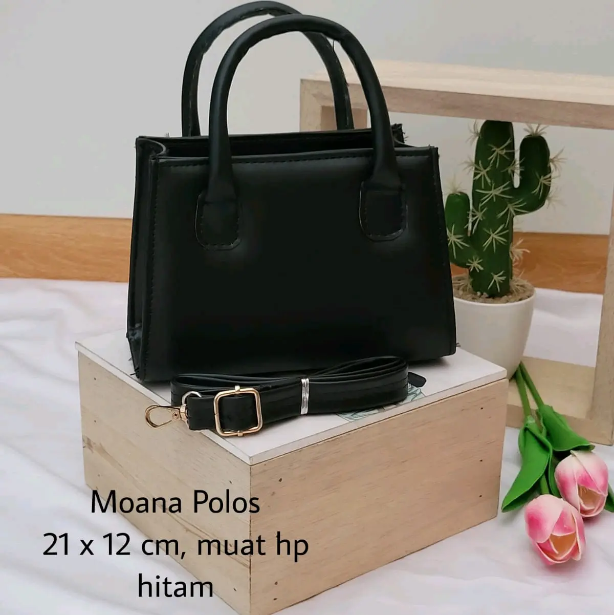 Tas Slempang Moana Polos Wanita Model Simple - Cewek