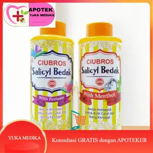 Bedak Salicyl Ciubros @ 50gr/bedak biang keringat