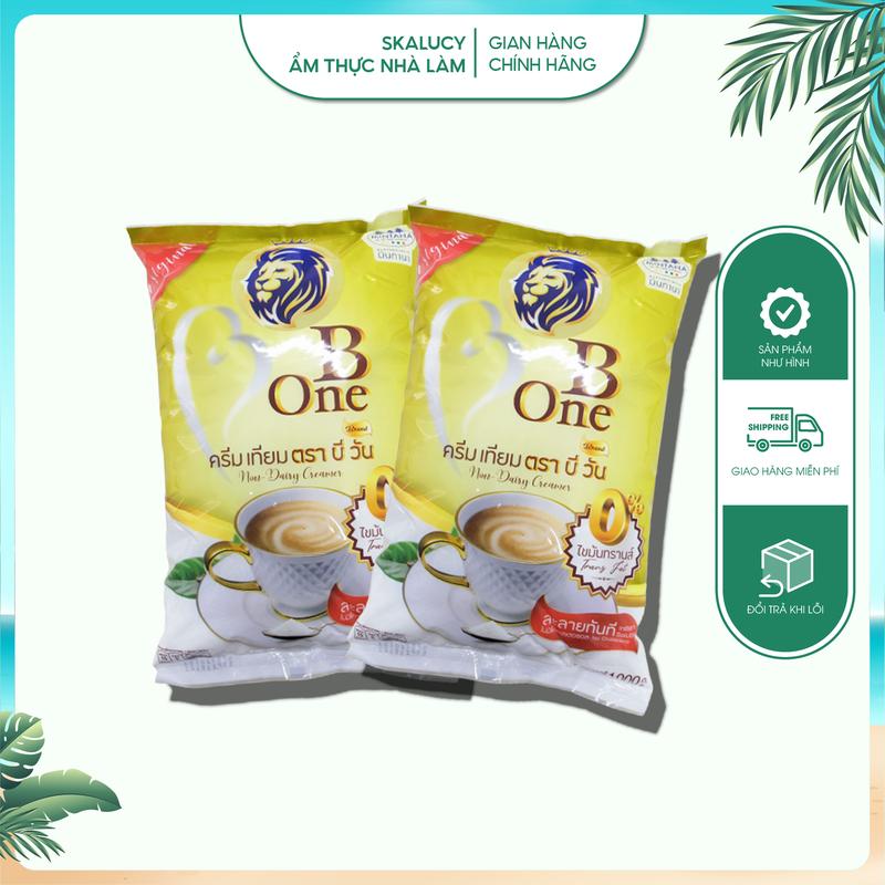 Bột Kem Béo Pha Trà Sữa Thái Lan B One , Bột Sữa Béo Bone 1kg