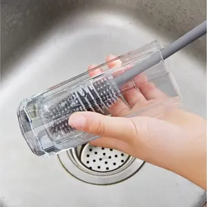 Sikat Botol Silikon / Pembersih botol silikon / sikat botol minum silikon