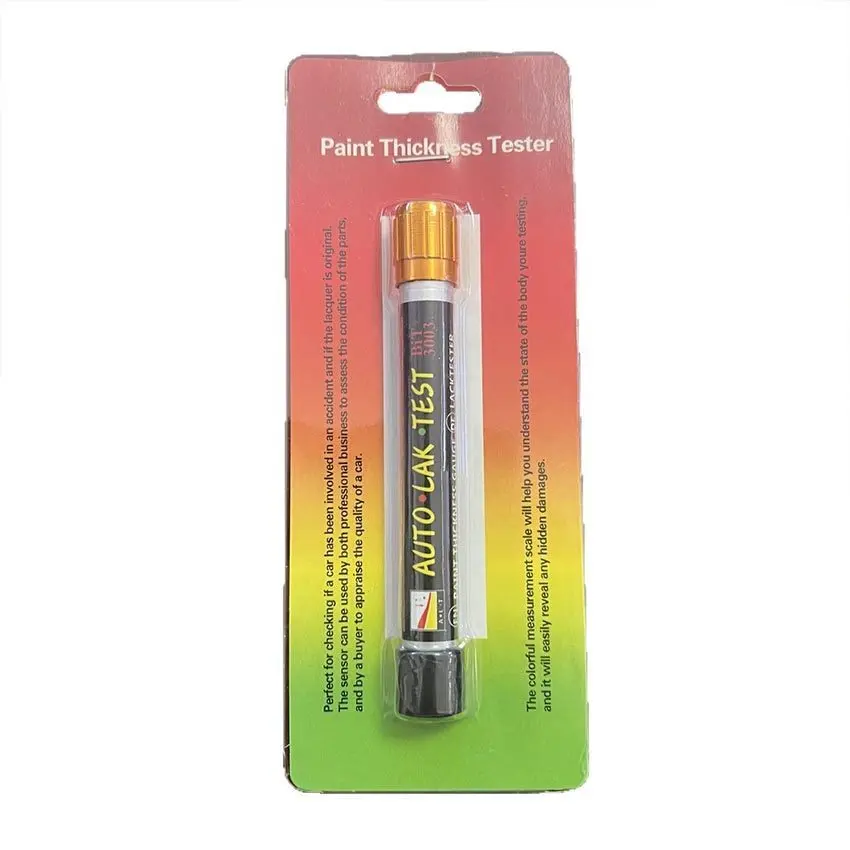 Car Paint Test Thickness Tester with Magnetic Tip Scale Meter Gauge ...