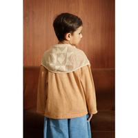 Gambar SABINE AND HEEM - WOODY Scarves Knitted Cardigan - Pumpkin -  Cardigan Anak - S (1 - 2 YO) dari sabineandheemofficial Kota Tangerang Selatan 4 Tokopedia