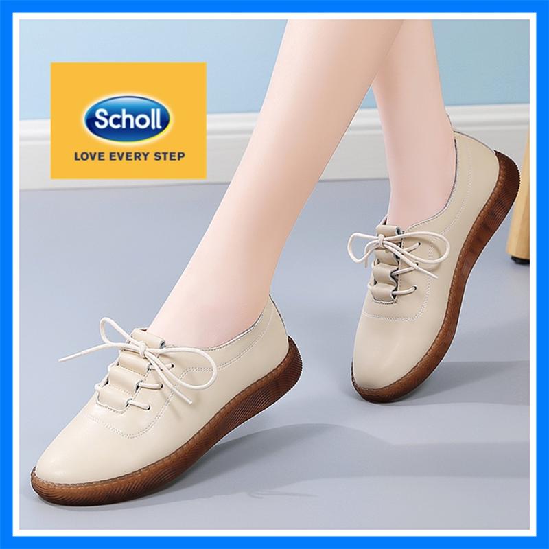 scholl women shoes Women's scholl casual leather shoes scholl ladies shoes Boat Shoes Loafers Shoes 4
