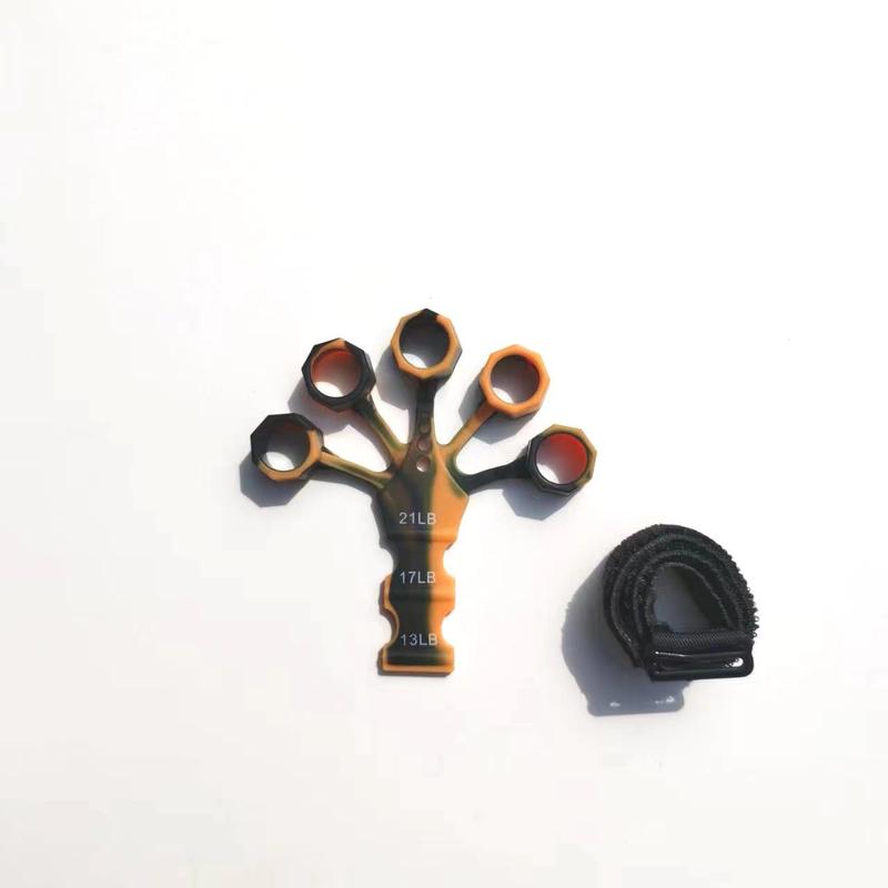 Product Introduction of Silicone 5 Finger Finger Trainer Wrist Chest Expander Shooting Brace Shooting Basketball Training Auxiliary Grip 6