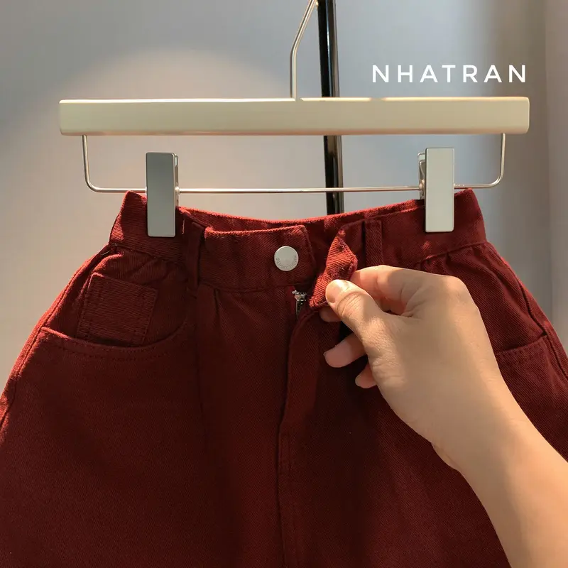 VÁY XÒE BỒNG - Chân váy jean nữ ngắn chất Denim Cotton Women mềm mịn có lót quần bảo hộ CV-306 3