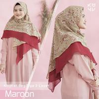 Gambar Koyu Hijab Instan Khimar Segitiga 2 Layer Bulak Balik - Black dari Koyuhijab Kab. Bandung 2 Tokopedia