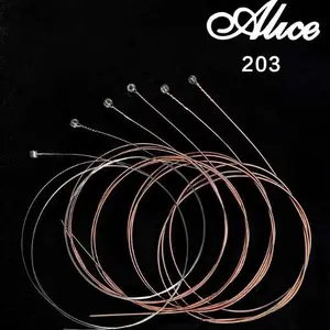 Alice Set Senar Gitar Stainless Steel Anti Rust Guitar String 6in1 - 203